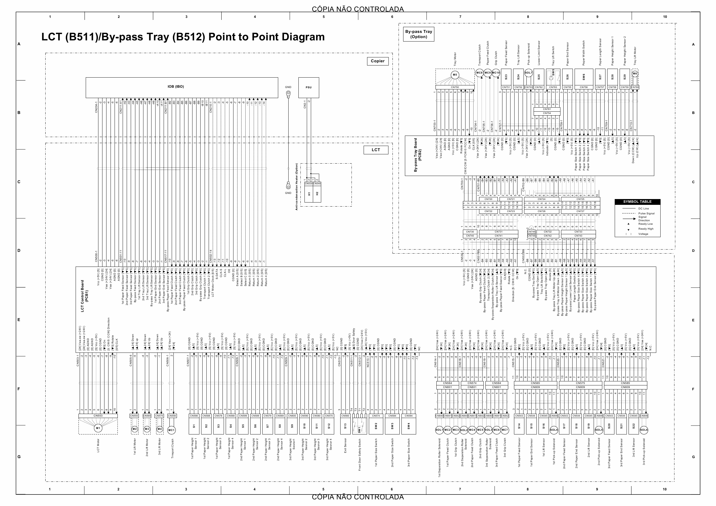 RICOH Aficio 2090 2105 B070 B071 Circuit Diagram-6